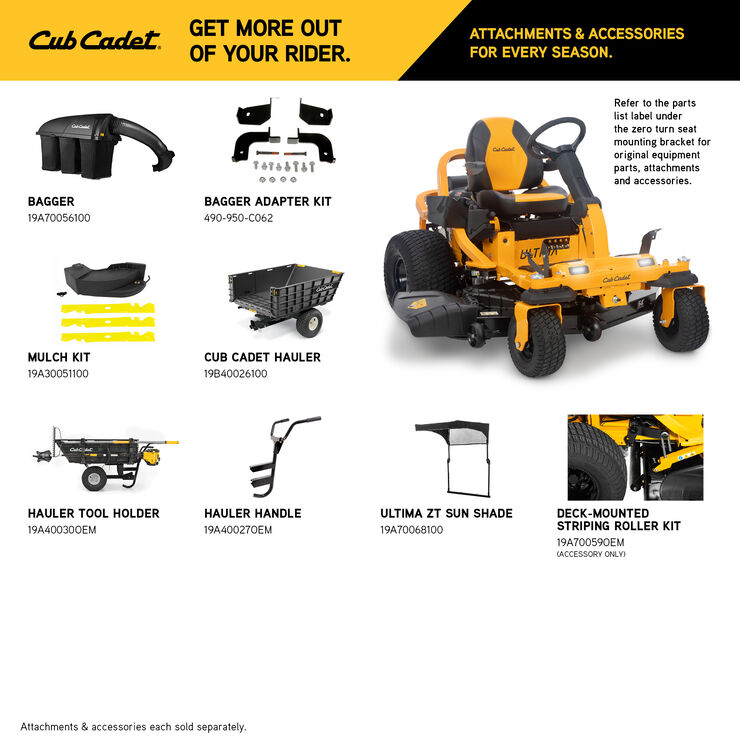 Cub Cadet Ultima Series ZTS2 54 - Zero Turn Lawn Mower