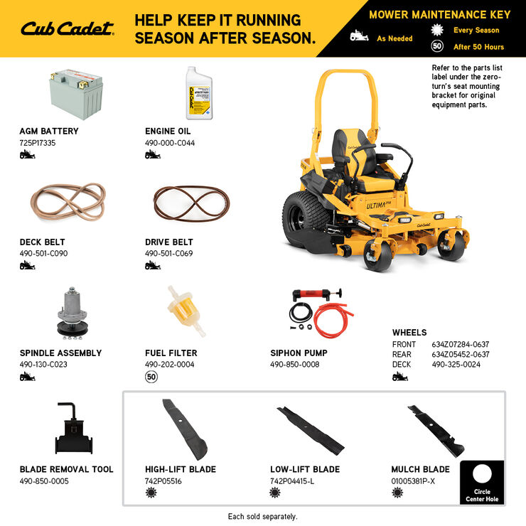 Cub Cadet Pro Z ZTX5 60 - Zero Turn Lawn Mower