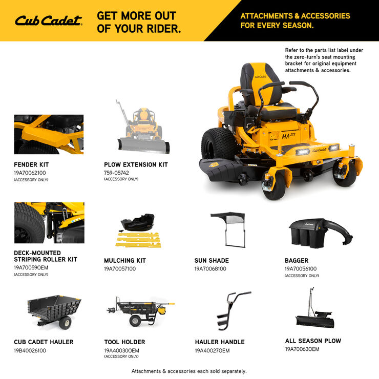 Cub Cadet Ultima Series ZT3 60 - Zero Turn Lawn Mower