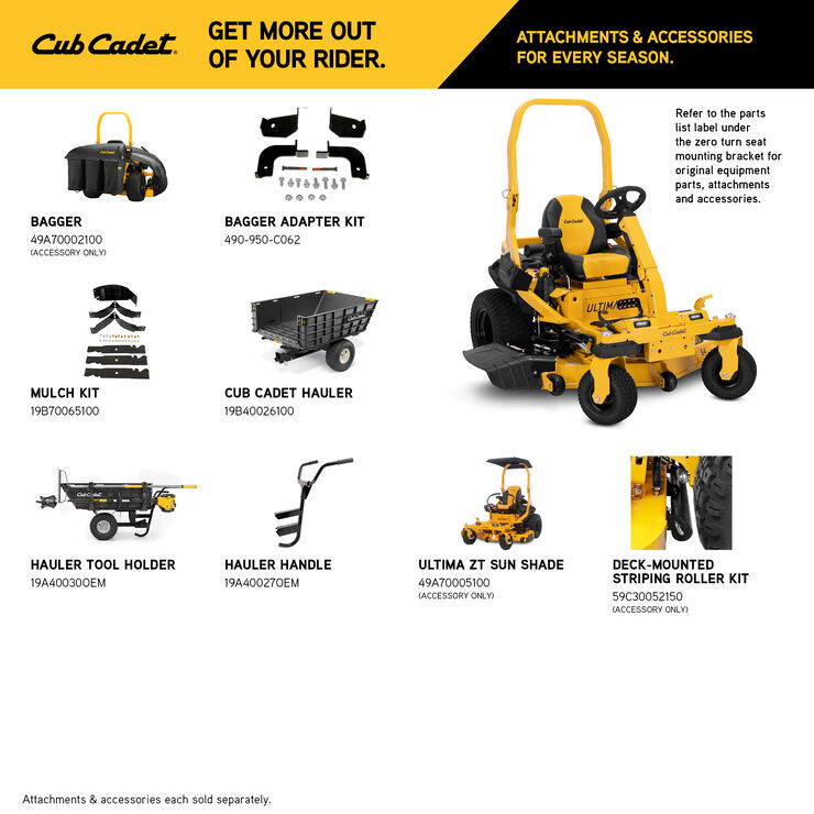 Cub Cadet Pro Z ZTXS4 54 - Zero Turn Lawn Mower