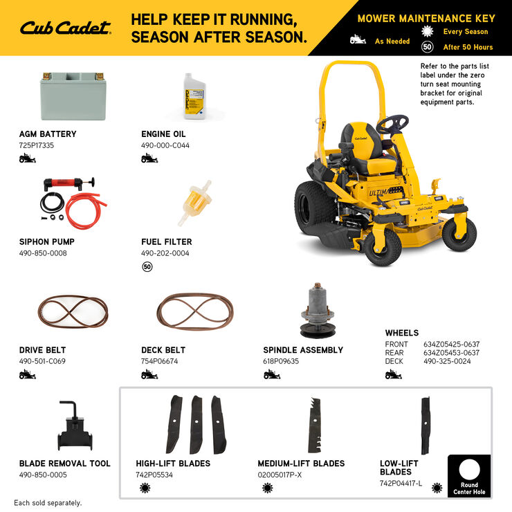 Cub Cadet Pro Z ZTXS4 48 - Zero Turn Lawn Mower
