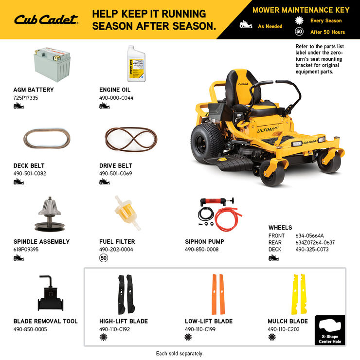 Cub Cadet Ultima Series ZT1 46 - Zero Turn Lawn Mower