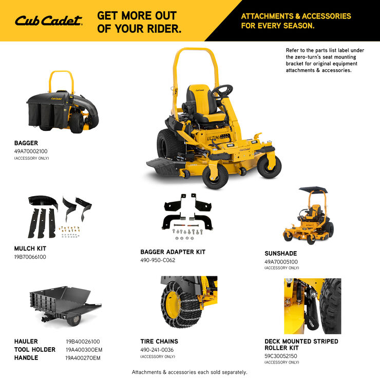 Cub Cadet Pro Z ZTXS6 60 - Zero Turn Lawn Mower