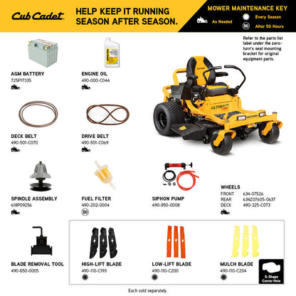 Cub Cadet Ultima Series ZT2 50 - Zero Turn Lawn Mower