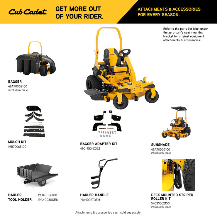 Cub Cadet Pro Z ZTXS5 54 - Zero Turn Lawn Mower