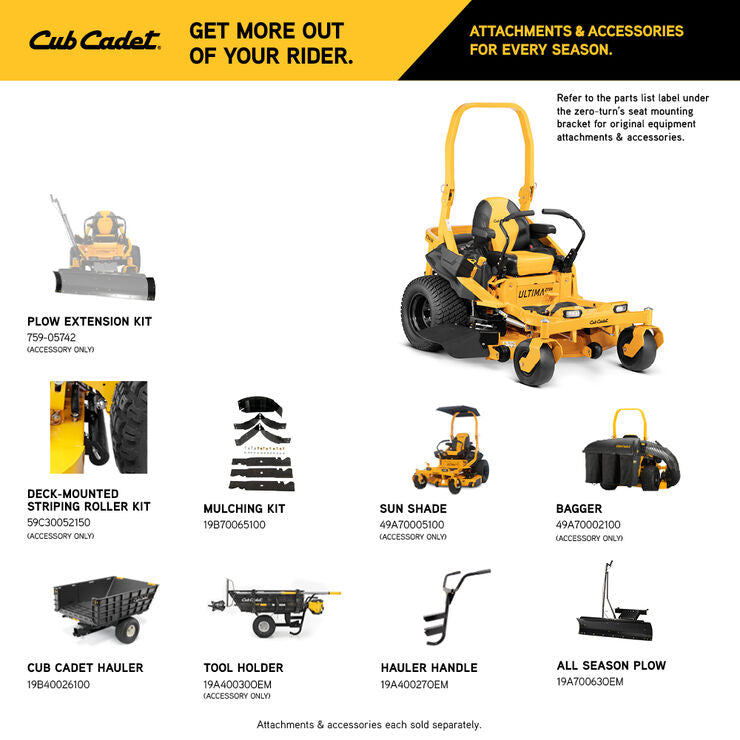 Cub Cadet Pro Z ZTX4 54 - Zero Turn Lawn Mower