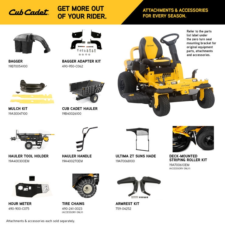 Cub Cadet Ultima Series ZTS1 46 - Zero Turn Lawn Mower