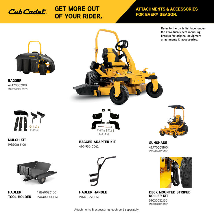 Cub Cadet Pro Z ZTXS5 60 - Zero Turn Lawn Mower