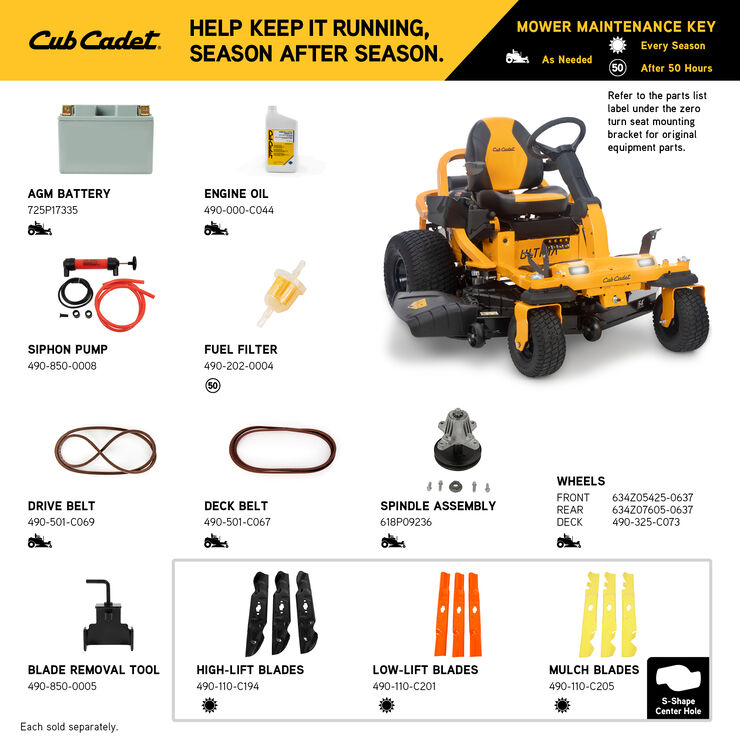 Cub Cadet Ultima Series ZTS2 54 - Zero Turn Lawn Mower